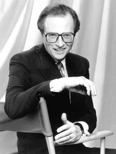 Larry King, Interview Style, Personal Organization, Different Quotes, Hollywood Walk Of Fame, Walk Of Fame, Emmy Awards, Short Pixie, Daily Quotes