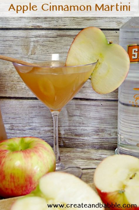 Apple Cinnamon Martini