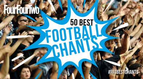 Your best football chants | FourFourTwo Football Chants, About Football, Best Shakes, A Football, Shake It Off, Football Fans, Football Shirt, Next Week, Football Shirts