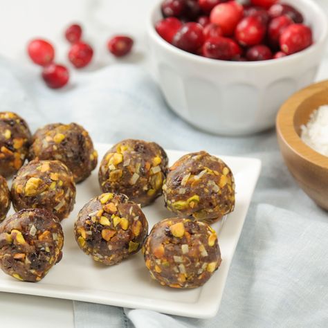 Cranberry Pistachio Energy Bites Pistachio Energy Bites, Cranberry Pistachio, Protein Balls, Protein Ball, Energy Bites, Shredded Coconut, Dried Cranberries, Recipe Details, Vegan Paleo