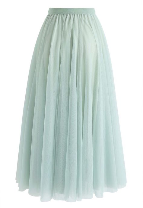 Tool Skirt, Mint Skirt, Tulle Maxi Skirt, Lace Crop Tops, Cute Skirts, One Piece Dress, Long Skirt, Unique Fashion, Tulle Skirt