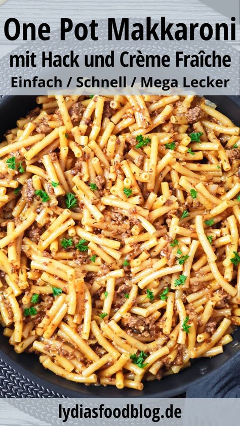 Pasta One Pot, One Pot Pasta, Idee Pasto Sano, One Pot Meals, Easy Cooking, One Pot, Skillet, Pot Recipes, Quinoa