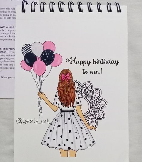 Happy Birthday To Me Journal, Mandala Art Therapy Quotes, Mandala Drawing With Quotes, Mandala Illustration, Mandala Arts, Easy Mandala Drawing, Easy Love Drawings, Mandala Art Therapy, Diy Journal Books