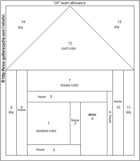 Good Morning ladies.. I thought I would share some fun Quilt block patterns with you that I found on the World Wide Web.. Enjoy ;O) ... 10.5” Quilt Blocks, House Quilt Patterns Paper Piecing, House Quilt Patterns Free, Sailboat Quilt, Paper House Template, Free Paper Piecing Patterns, Quilting Math, House Quilt Block, House Quilt Patterns