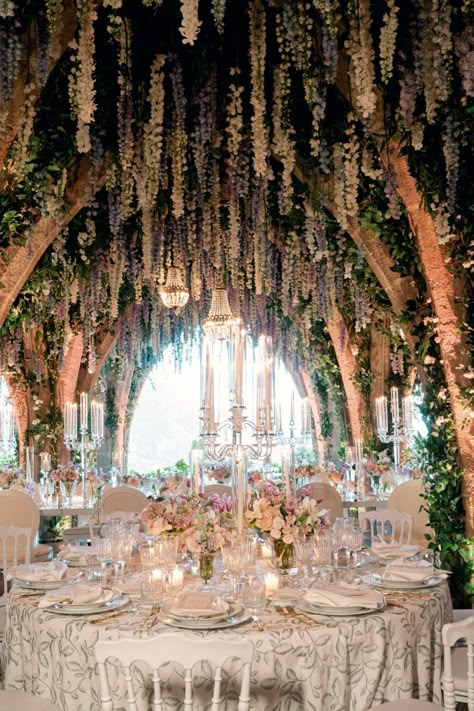 Ethereal Wedding Reception, Enchanted Garden Wedding, Wedding Reception Design, Floral Installations, Dream Wedding Decorations, Enchanted Forest Wedding, Luxury Wedding Decor, Dream Wedding Venues, Ethereal Wedding