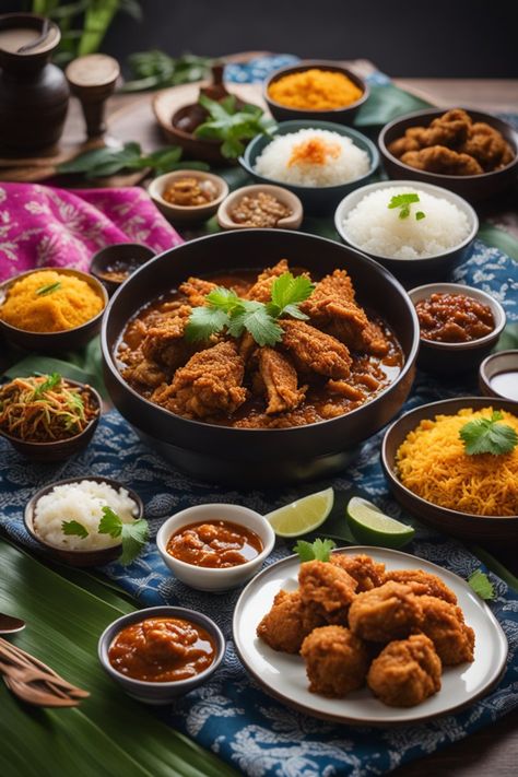 Embark on a culinary adventure and savor the rich flavors of Nasi Padang in Singapore! 🌟 Indulge in aromatic rice dishes, flavorful curries, and tantalizing sambals. Click to experience the taste of Indonesia right at your doorstep! 🥘🍴 #IndonesianCuisine #FoodieParadise #CulturalDelight #TasteOfIndonesia Padang Rice, Malay Cuisine, Popular Side Dishes, Culinary Techniques, Indonesian Cuisine, Global Cuisine, Signature Dishes, Padang, Curries