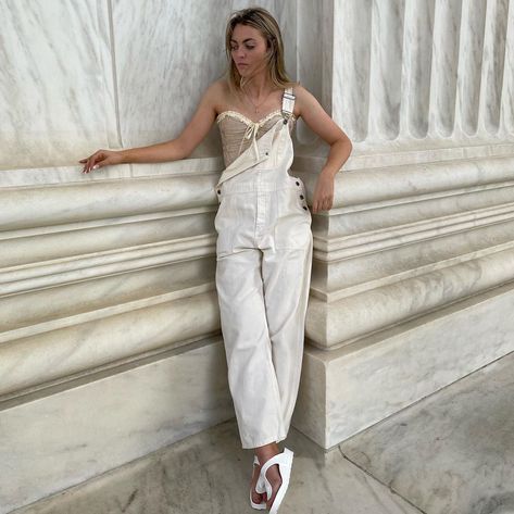 Overalls With Corset, Corset Overalls, Think About It, Birkenstock, Fashion Blogger, Overalls, Blogger, Jumpsuit, Zara