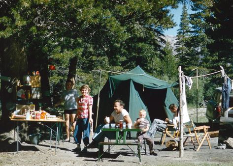 Disneyland In November, Vintage Camping Photos, 1950s California, Camping Photos, Boys Camp, Sierra Mountains, Yosemite Camping, Go Fly A Kite, Family Thanksgiving