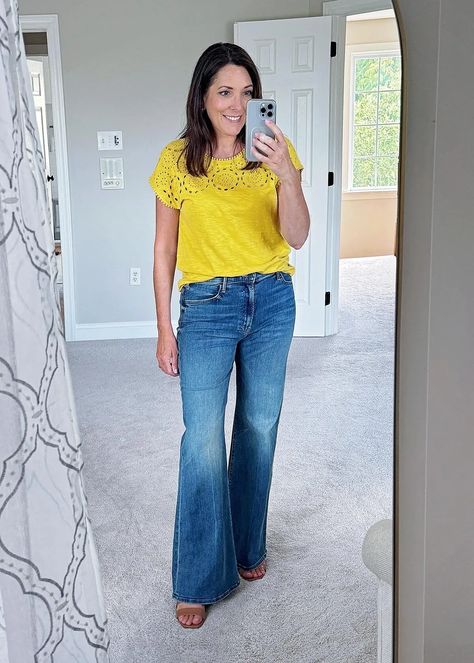 My Favorite Style Hack for Making Simple Outfits Look Chic | Jo-Lynne Shane Summer 2024 Fashion, Over 40 Outfits, Jolynne Shane, Errands Outfit, Cozy Fall Outfits, Fall Fashions, Fashion For Women Over 40, Dinner Outfits, Everyday Dresses