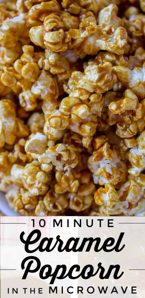 Carmel Popcorn Recipe, Carmel Corn Recipe, Microwave Caramel Popcorn, Caramel Corn Easy, Microwave Caramel Corn, Recipe For Caramel, Homemade Caramel Popcorn, Caramel Recipe Easy, Homemade Caramel Corn