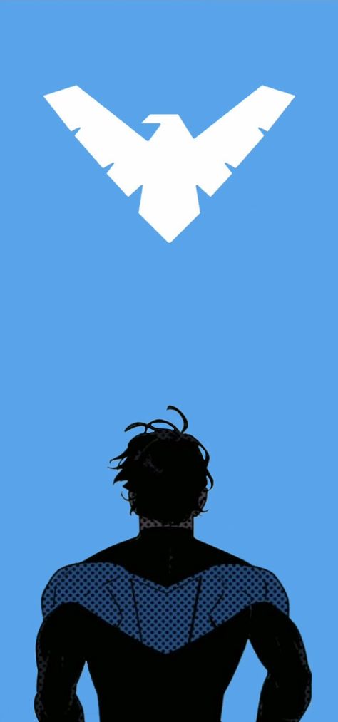 Blue Batman Wallpaper, Nightwing Wallpaper Comic, Nightwing Iphone Wallpaper, Nightwing Aesthetic Wallpaper, Nightwing Lockscreen, Nightwing Wallpaper Aesthetic, Night Wing Wallpaper, Nightwing Wallpaper Iphone, Dc Wallpaper Aesthetic