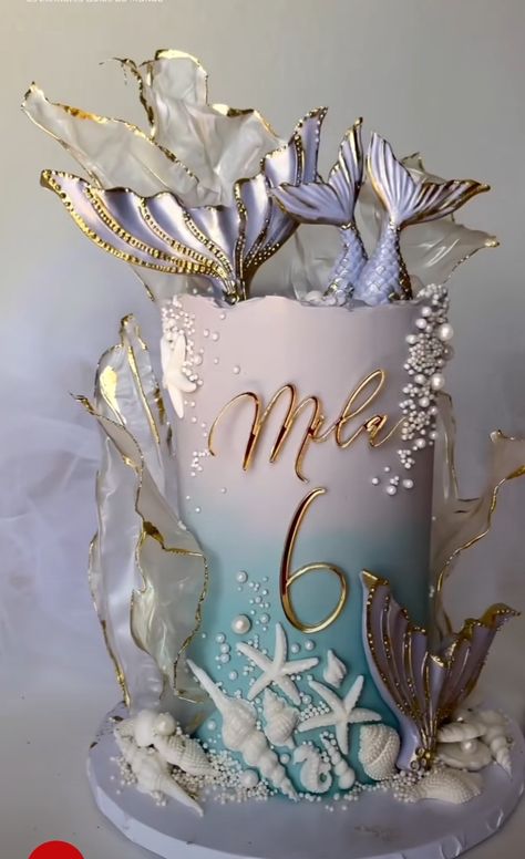 Underwater Cake Ideas, Cakes Mermaid, Mermaid Party Cake, Mermaid Birthday Cake Ideas, Mermaid Cake Ideas, Mermaid Birthday Cake, Ocean Cakes, Birthday Cake Decorating Ideas, Cake For Husband