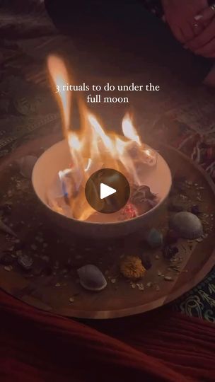 2.8K views · 462 reactions | 3 Full Moon Rituals ✨ The full moon is a powerful time for releasing and letting go.   1: Release ritual - cleanse yourself however you like (smoke, sound, cleansing spray etc) and write everything that you want to release onto paper. Burn in a fireproof container, visualising all these things leaving your life. Get creative with it and have fun - I like to make beautiful mandalas with shells/flowers/herbs with the bowl in the middle. Make it a sacred ritual for yourself.  2) Full Moon bath - fill a bath and add epsom salts, moonstone, your favourite herbs and oils, any milk (I use almond & coconut), candles, incense and soak in the power of the full moon. It’s also the perfect energy for sensual touch either with yourself or a partner 💕  3) Full Moon journall Full Moon Curse, Full Moon Ritual Spells, Goddess Spells, Release Ritual, Ritual Witchcraft, Full Moon Bath, Sound Cleansing, Witchy Goddess, Coconut Candles