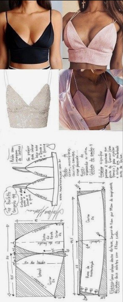 Pola Bra, Projek Menjahit, Diy Sy, Trendy Sewing, Diy Vetement, Diy Fashion Clothing, Easy Sewing Patterns, Diy Sewing Clothes, Fashion Sewing Pattern