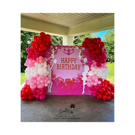 Cheerleading Birthday Party Ideas, Cheerleader Birthday Party, Cheer Birthday Party, Cheers Theme, Cheerleader Birthday, Cheerleading Party, Cheer Party, Birthday Cheers, Dance Party