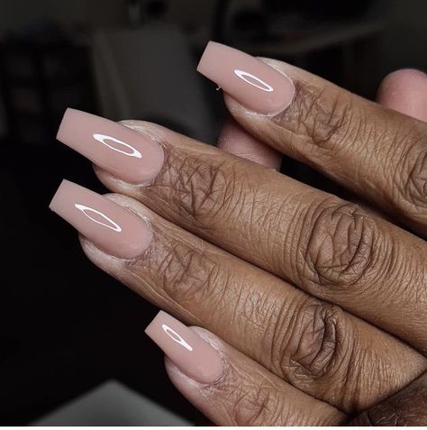 Sns French Tip Nails, Sofisticated Nails, Neutral Nails Acrylic, Acrylic Nails Nude, Fancy Nails Designs, Simple Gel Nails, Work Nails, Classic Nails, Short Square Acrylic Nails