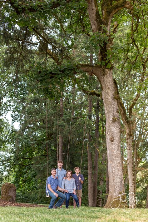 Jodi Stilp Photography LLC, family portraits, family of four, two sons, tree swing, big trees Visual Poster, Big Trees, Two Sons, Tree Swing, Family Of Four, Big Tree, Water Polo, Family Portraits, Photo Sessions