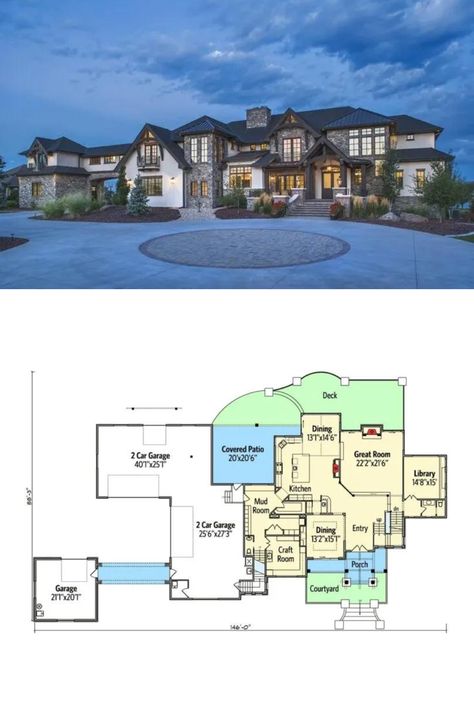 This Stunning Craftsman Mansion House Plan with Terrific Architect, and Brilliant Interior Holiday Home Floor Plan, Modern 6 Bedroom House Plan, House Plan With Elevators, Mansion With Floor Plan, 6 Bedroom House Plans 2 Story Modern, 5 Bedroom House Floor Plan 2 Story Modern, Mansion Layout Floor Plans, House Plans With Elevators, 6 Bedroom House Plans 2 Story