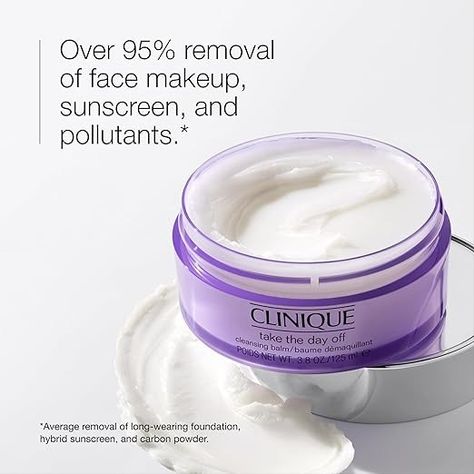 Experience the magic of Clinique's Take The Day Off Cleansing Balm for effortlessly clean, radiant skin. This luxurious balm melts away makeup and impurities, leaving your skin feeling fresh and nourished. Say goodbye to stubborn makeup and hello to a glowing complexion with this must have cleansing balm. #Clinique #TakeTheDayOff #CleansingBalm #SkinCareRouutine Clinique Cleansing Balm, Clinique Take The Day Off, Botox Face, Oil Based Cleanser, Oil Cleanser, Cleansing Balm, Facial Cleansing, Face Cleanser, Pharmacy Gifts