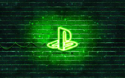 Télécharger fonds d'écran PlayStation logo vert, 4k, vert brickwall, PlayStation logo, marques, PlayStation néon logo PlayStation pour le bureau libre. Photos de bureau libre One Piece Deviantart, Playstation Logo, Neon Logo, Green Logo, Sony Pictures, Green Wallpaper, Green Aesthetic, Brick Wall, App Icon