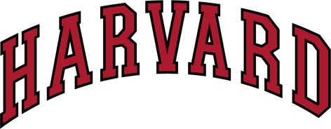 Harvard Crimson Logo Wordmark Logo (2002-2020) - Arched HARVARD in crimson and black. SportsLogos.Net College Shirt Diy, Harvard Logo, Minimal Shirt Design, College Readiness, Phoenix Design, Projets Cricut, Word Mark Logo, College Shirts, University Logo