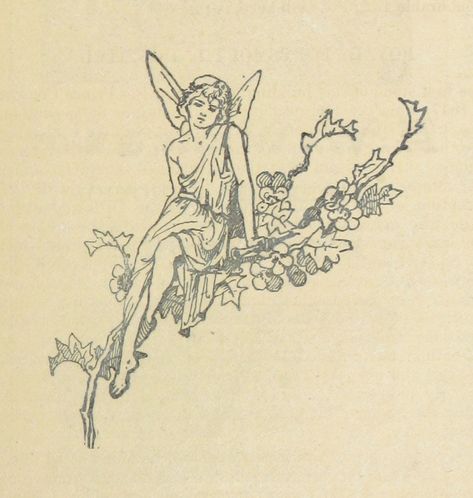 Portsmouth England, Nouveau Tattoo, British Library Digitised Image, Fairy Illustration, Fairy Tattoo, Tattoo Portfolio, The British Library, Antique Illustration, Vintage Fairies