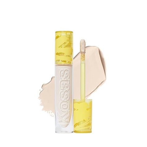 ​﻿​​​Amazon.com : Kosas Revealer Concealer - Medium Coverage Makeup with Hyaluronic Acid, Conceals Dark Circles Under Eyes, Dark Spots and Blemishes + Brightens, Hydrates, Long-Lasting & Vegan, (Tone 04 N) : Beauty & Personal Care Kosas Concealer, Kosas Revealer Concealer, Olive Undertones, Eyes Dark, Makeup Blender, Best Concealer, Concealer For Dark Circles, Under Eyes, Dark Circles Under Eyes