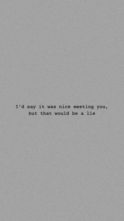 I Lied, Nice Meeting You, Me Quotes, Lifestyle, Quotes, Books, Quick Saves