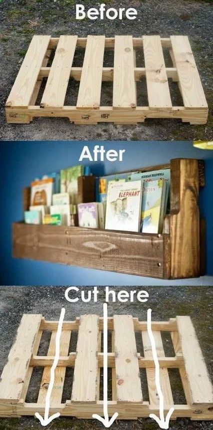 Work Shadow, Diy Pallet Decoration, Diy Bookshelf Kids, Diy Bookshelves, Pallet Decoration Ideas, Pallet Bookshelf, Diy Regal, Mudroom Ideas, Diy Bebe