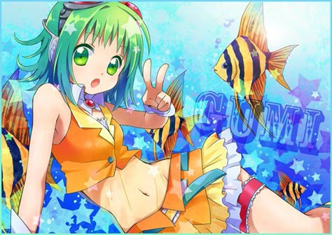 Gumi Widget, Old Vocaloid Art, Gumi Banner, Gumi Vocaloid Icon, Vocaloid Wallpaper Pc, Gumi And Rin, Gumi Pfp, Vocaloid Comics, Gumi Icon