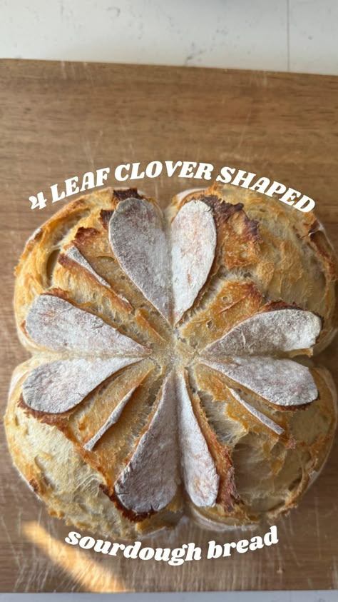 Tomorrow is the 1st day of March! Here is a fun scoring idea to try for St. Patrick’s Day 🍀 ✨Comment “RECIPE” for my foolproof sourdough bread recipe and my favorite baking tools. Or just head to the blog ASHLEYLYNHOME.COM for the recipe & more. ✨Direct link: https://ashleylynhome.com/foolproof-sourdough-bread-recipe/ ✨Note: Make sure to wipe the strings with some butter or soak them in oil to keep them from sticking to the bread. #sourdough #sourdoughbread #sourdoughscoring #scoringsourdo... Leaf Sourdough Scoring, Shamrock Sourdough, Sourdough Necessities, Floral Sourdough Scoring, Valentines Day Sourdough Scoring, Pretty Sourdough Scoring, Painting Sourdough, Bread Decoration Ideas, Sourdough Bread Art