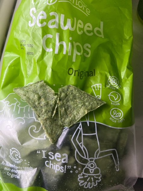 Chips food healty Seaweed Chips, High Protein Low Calorie, High Fiber, Low Calorie, High Protein, Vegan Gluten Free, Gluten Free, Chips