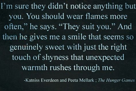 Catching Fire Book, Rainy Day Quotes, Hunger Games Fan Art, Games Quotes, Hunger Games Quotes, Fire Book, Hunger Games Series, Hunger Games Catching Fire, Peeta Mellark