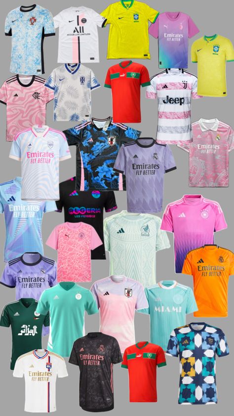 #maillotfoot#foot#idee#maillot#pdf Football Jersey Outfit, Volleyball Jerseys, Soccer Season, Football Tops, Cool Jeeps, Cute Dress Outfits, Nike Soccer, Soccer Kits, Jersey Outfit