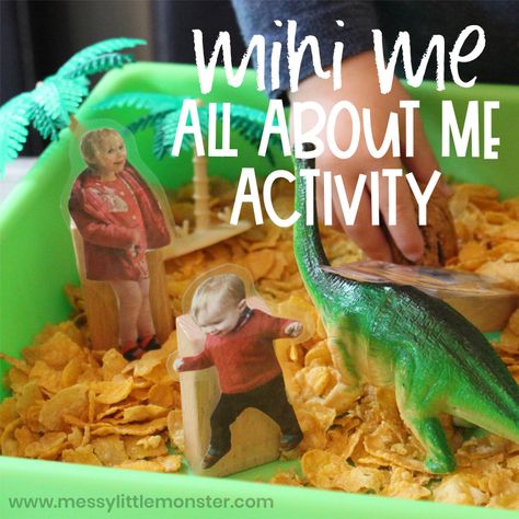 All About Me Activities For Toddlers, All About Me Activity, Sensory Play Toddlers, Forest School Activities, Toddler Lessons, All About Me Activities, Lesson Plans For Toddlers, Play Hacks, About Me Activities