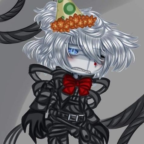 Ennard Gacha Club, Ennard Gacha, Chris Afton, Clown Jester, Fnaf Gacha, Fnaf Characters, Gacha Ideas, Five Nights At Freddy's, Gacha Club