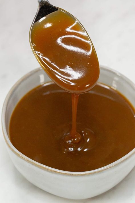 How to Make Latik Sauce - Recipes by Nora Latik Recipe, Secret Sauce Recipe, Salted Caramel Recipes, How To Make Caramel, Salted Caramel Sauce, Filipino Desserts, Ice Cream Toppings, Simply The Best, Recipe Notes