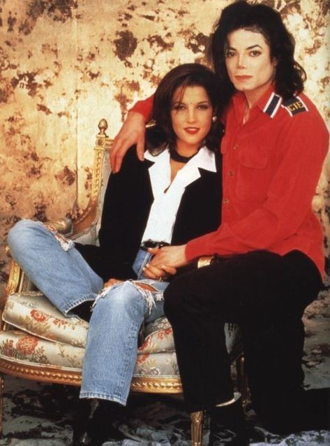 Michael Jackson with Lisa Marie presley Lisa Marie Presley, Michael Jackson