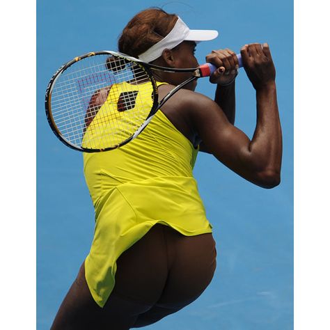 Serena Williams Swimsuit, Moulin Rouge Outfits, Serena Willams, Serena Williams Body, Tennis Dress Outfit, Australian Open Tennis, Venus And Serena Williams, Nude Shorts, Black Catsuit