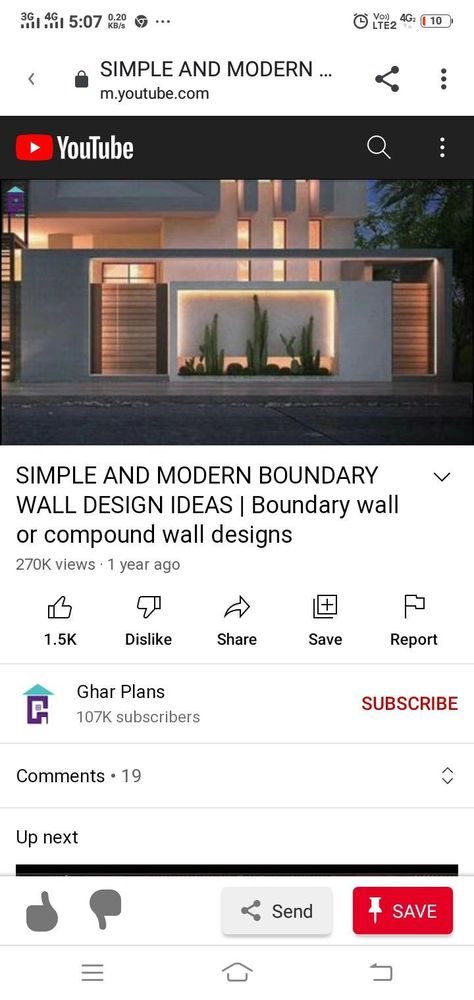 Inspiring Boundary Wall Enhancing Security And Aesthetics If you want a service, send me a message , or contact me at my email: contact@saberilyass.co OR ilyass.saber@uit.ac.ma My Instagram @saber.ilyass Boundary Walls Design Exterior, Boundary Wall Design Exterior Modern, Boundary Wall Design Exterior, Boundary Wall Ideas, Boundry Wall, Boundary Wall Design, 3 Storey House Design, Marble Flooring Design, Compound Wall Design