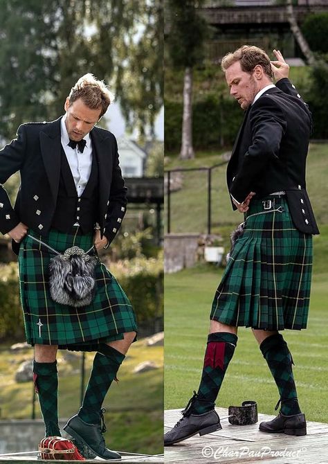 Irish Kilts Men, Casual Kilt Outfit Men, Kilt Men Fashion, Kilt Men, Hot Scottish Men, Scottish Men, Irish Kilt, Scotland Kilt, Tartan Wedding