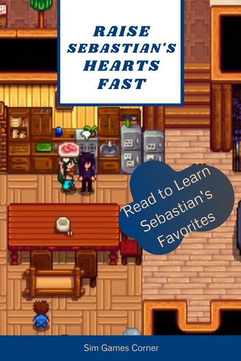 Stardew Valley Sebastian Favorite Things, Stardew Valley Sebastian Gift Guide, Stardew Valley Sebastian Gifts, Sebastian Stardew Valley X Player, Stardew Valley Gifts, Stardew Valley Sebastian, Sebastian Stardew Valley, Stardew Valley Tips, Alex Love