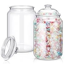 Candy Buffet Containers, Apothecary Containers, Plastic Candy Jars, Plastic Jars With Lids, Candy Display, Candy Cookie, Jars With Lids, Plastic Canisters, Clear Jars