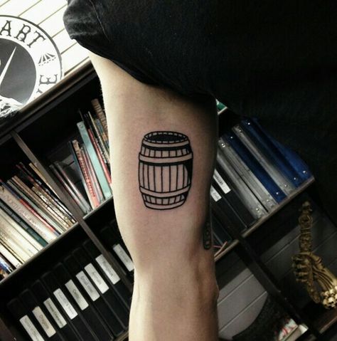 By Curt Montgomery | Canada | #Linework #Tattoo #Hogshead #Cask #Barrel Meat Art, Linework Tattoo, Beer Barrel, B Tattoo, Toronto Fashion, Line Art Tattoos, Old School Tattoo, Black Tattoos, Triangle Tattoo