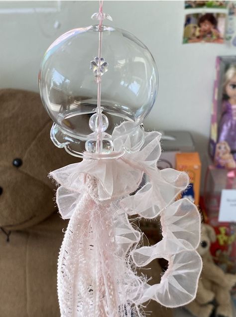 Jellyfish Windchime, Pink Jellyfish, Mermaid Aesthetic, Cute Room Decor, House Room, Dream House Decor, My New Room, Dream Room, Jellyfish