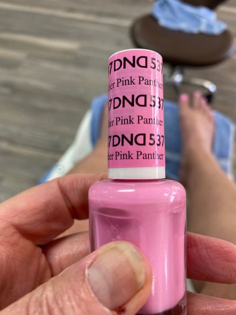 Dnd Panther Pink, Nail Colors Pink, Dnd Nail Colors, Panthers Nails, Mail Colors, Dnd Gel Nail Polish, Pink Panther, Pink Panthers, Nail Color