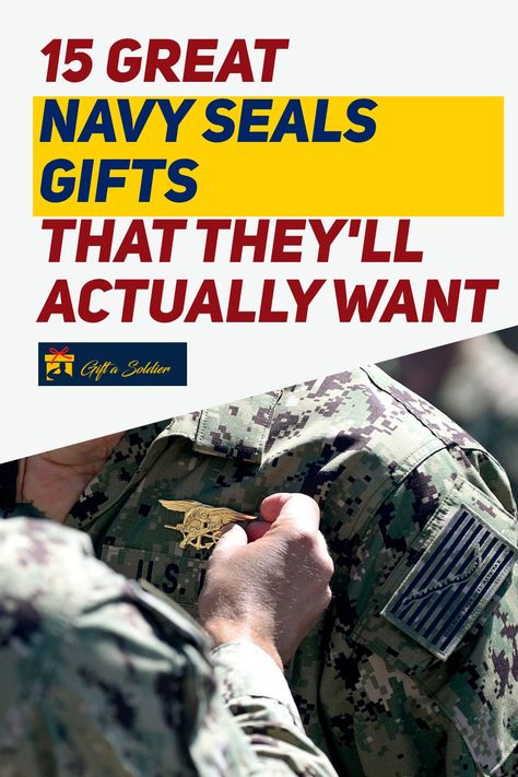 Looking for some great gifts for a Navy Seal in your life? This pin shares 15 great Navy Seal gifts that they'll actually want. From books to clothing, you'll find some great options. #gifts #navyseal. gift ideas for him, navy seals gift, gift for her, gifts for men, gift guide for him, christmas gifts for him, gifts for her christmas, christmas gifts for dad, diy gift ideas, handmade gifts, funny gifts Gifts For Dad Diy, Men Gift Guide, Basic Training Graduation, Christmas Gifts For Dad, Gift Ideas Handmade, Military Gift, Gift Guide For Him, Seal Gifts, Navy Seal