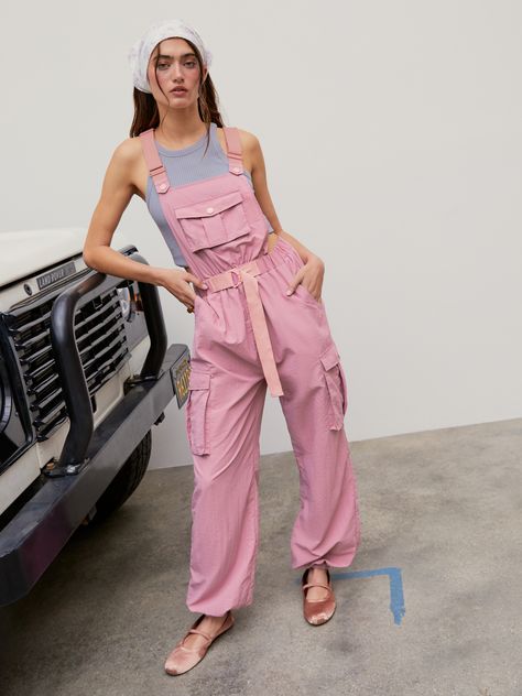 Jogger Jumpsuit, High Fashion Outfits, B Fashion, Clothing Details, Cargo Pocket, Waist Pants, Neck Pattern, Cider, Square Neck