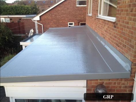 Flat Roof Materials, Grp Roofing, Flat Roof Systems, Garage Roof, Roofing Options, Membrane Roof, Fibreglass Roof, Roof Architecture, Roofing Services