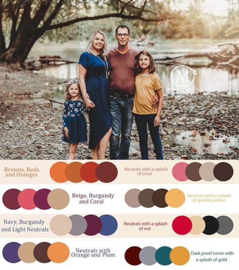 Call Family Photo Colors, November Family Pictures Color Scheme, Color Palettes For Photo Shoot, Color Coordination For Family Pictures, Photo Session Color Schemes Fall, Family Of Six Fall Photos, 2023 Family Photo Colors, Fall Photo Colors Family Portraits, Fall Outfits 2023 Photoshoot